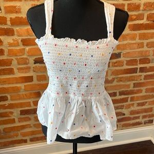 Loft Peplum Style Top